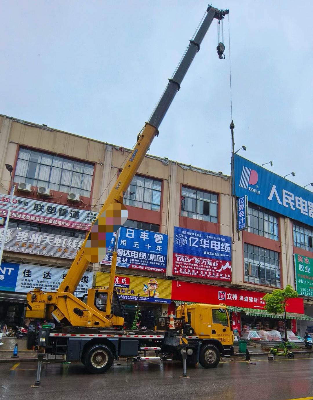 清河区吊车吊机租赁桥梁吊装